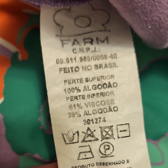 FARM Rio Cropped Dress The Future Is Green Size Medium - Picture 12 of 13